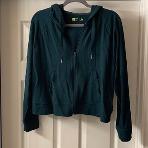 Hunter Green Active Wear Hoodie